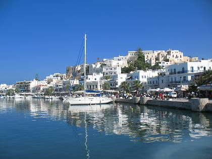 Naxos Town (Hora) waterfront