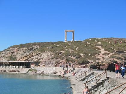 Portara, Naxos Town