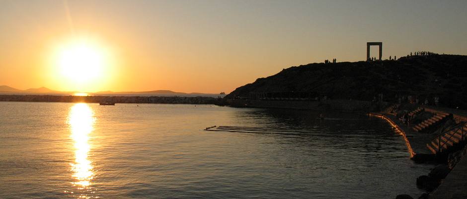 Portara in Naxos Town